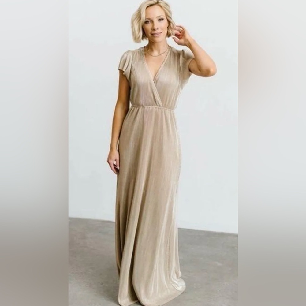 Baltic Born Champagne Maxi Dress